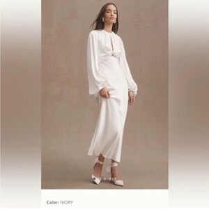 Anthropologie Significant Other Demi Long Sleeve Dress